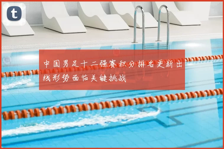 中国男足十二强赛积分排名更新出线形势面临关键挑战